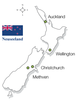 �berschitskarte Neuseeland